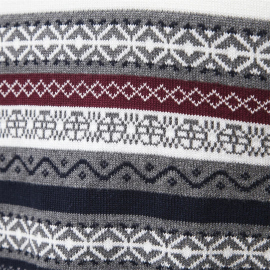 Thimo™ Hoogwaardige trui met retro patronen