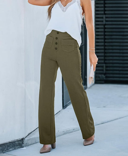 Kimberly™ elastische casual broek